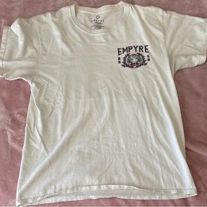 Empyre Cream Cotton T-Shirt